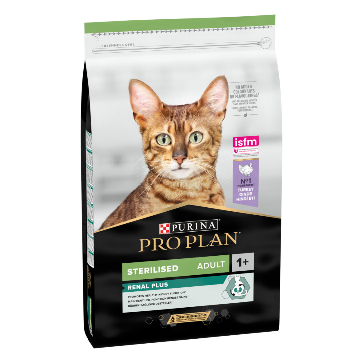 Purina Pro Plan Sterilised, сухой корм для стерилизованных кошек с индейкой