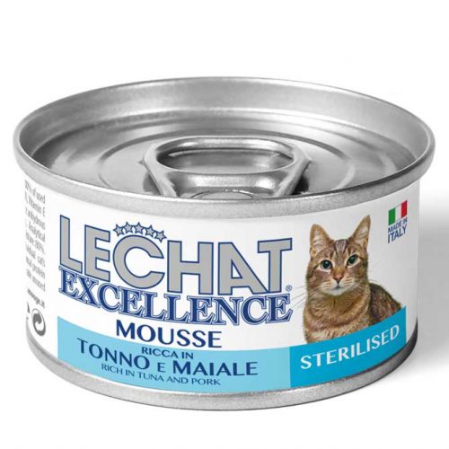 Lechat Excellence Mousse Sterilised Tuna/Pork 85g