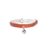 collier pour chat en cuir souple et strass orange eclat bobby.jpg PetHouse Moldova