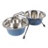 DUVO PLUS метал. миски на подставке 240ml DINNER SET WIRE STAND + BOWLS (mixed colors) 1 Pet-House Moldova 5414365458737 prd webl Pet-House Moldova