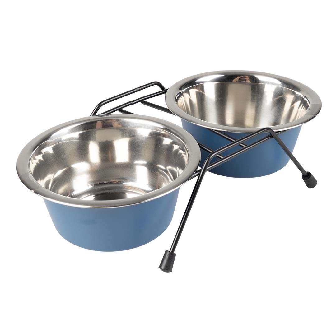 DUVO PLUS метал. миски на подставке 240ml DINNER SET WIRE STAND + BOWLS (mixed colors) 3 Pet-House Moldova DUVO PLUS метал. миски на подставке 240ml DINNER SET WIRE STAND + BOWLS (mixed colors)