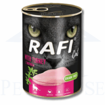 RAFI CAT PATE, влажный корм для кошек, с индейкой 400g