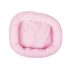 DUVO PLUS sheepskin bed oval, pink, лежак 40x45cm