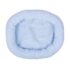 DUVO PLUS sheepskin bed oval, blue, лежак 40x45cm