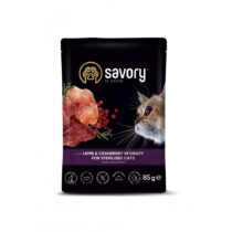 Savory_Cat_Pouch_Sterilised_Lamb_and_Cranberry_in_Gravy_konservi_Seyvori_dlya_sterilizovanih_kotiv_b22033