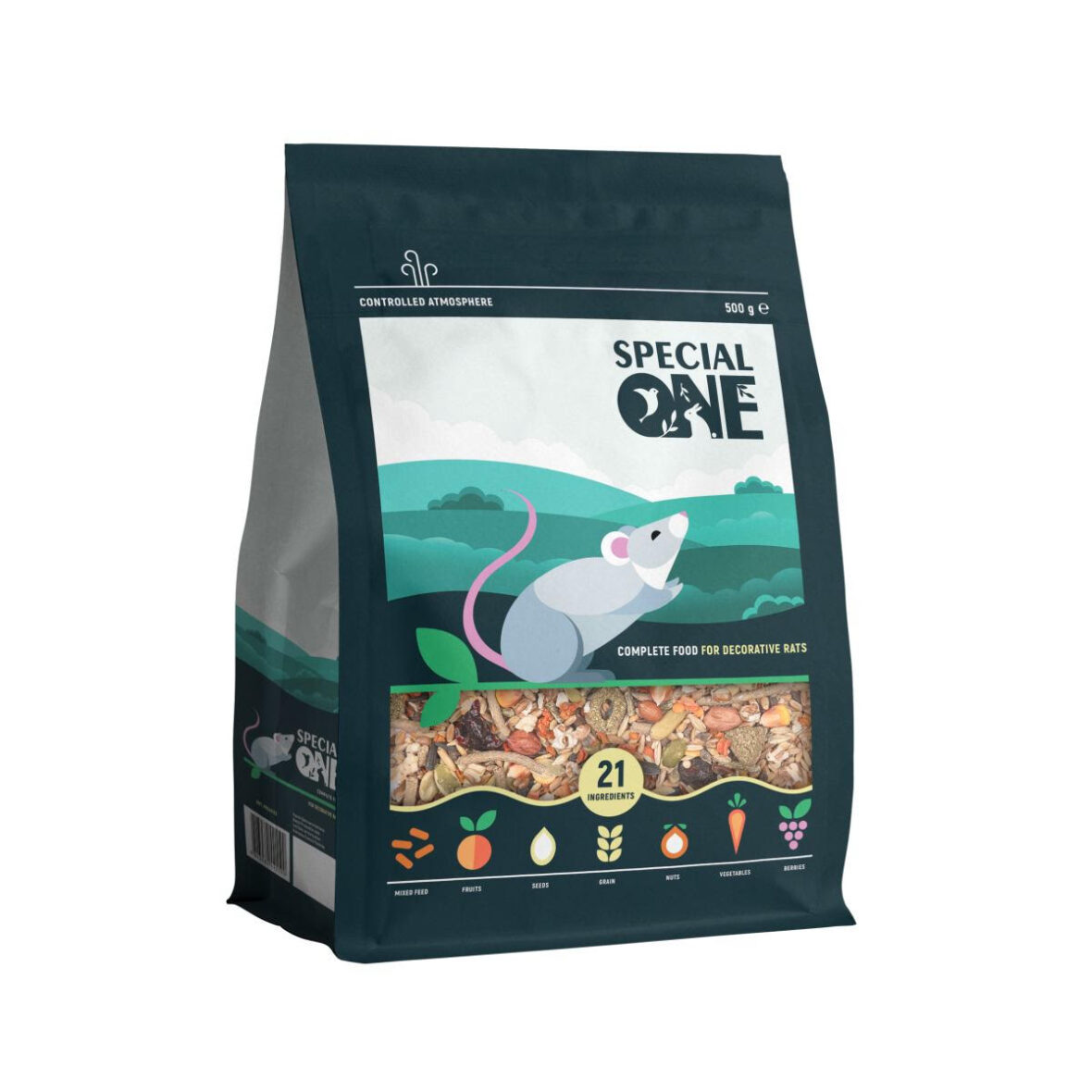Special One RATS, корм для крыс, 500 г