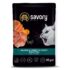SAVORY влажный корм для котят Salmon and Carrot, с лососем и морковью в  соусе 85g