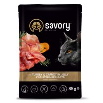 vologij-korm-savory-dlya-sterilizovanikh-kotiv-indichka-z-morkvoyu-v-zhele-pauch-85-g-scaled