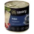 SAVORY adult gourmand fish 200g, влажный корм с рыбой для взрослых кошек