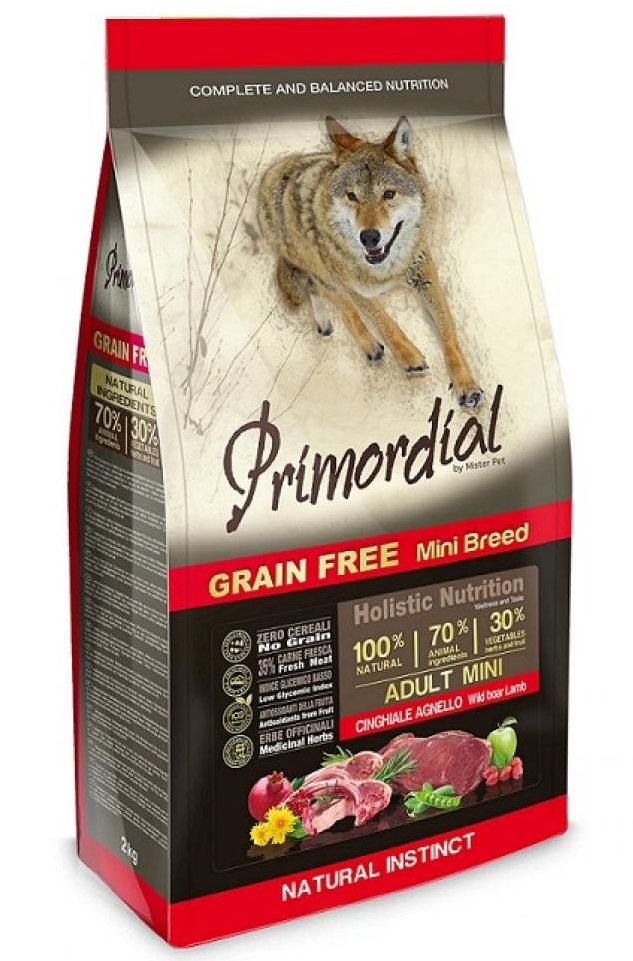 PRIMORDIAL, сухой корм с диким кабаном и ягненком для взрослых собак мелких пород 1 PetHouse Moldova PRIMORDIAL, сухой корм с диким кабаном и ягненком для взрослых собак мелких пород