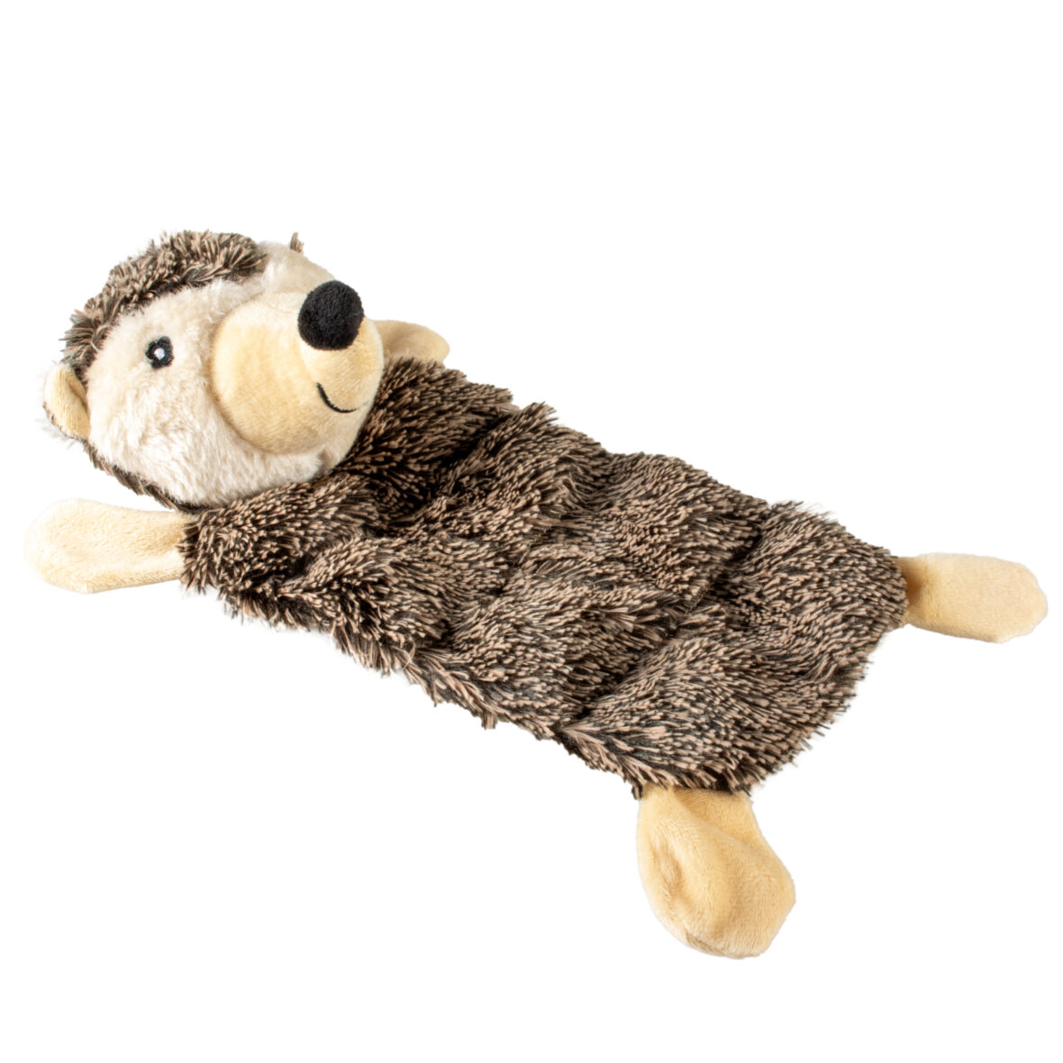 DUVO PLUS Plush Hedgehog squeaky Brown 36x21x10cm, плюшевая игрушка для собак