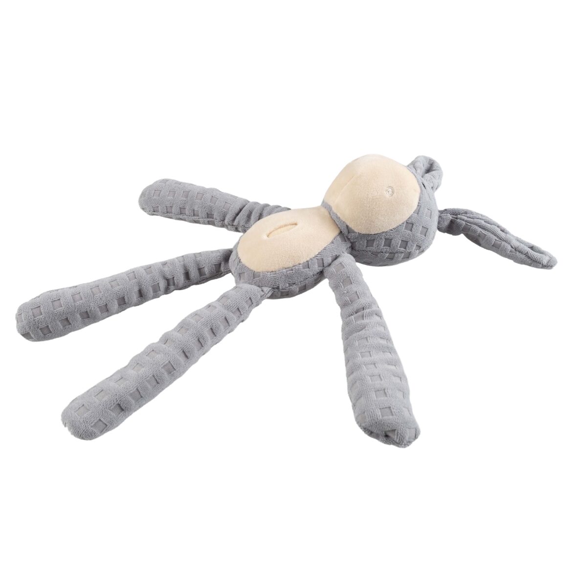 DUVO PLUS Plush rabbit crackle & snuffle Grey 43x37x7cm, мягкая игрушка для собак