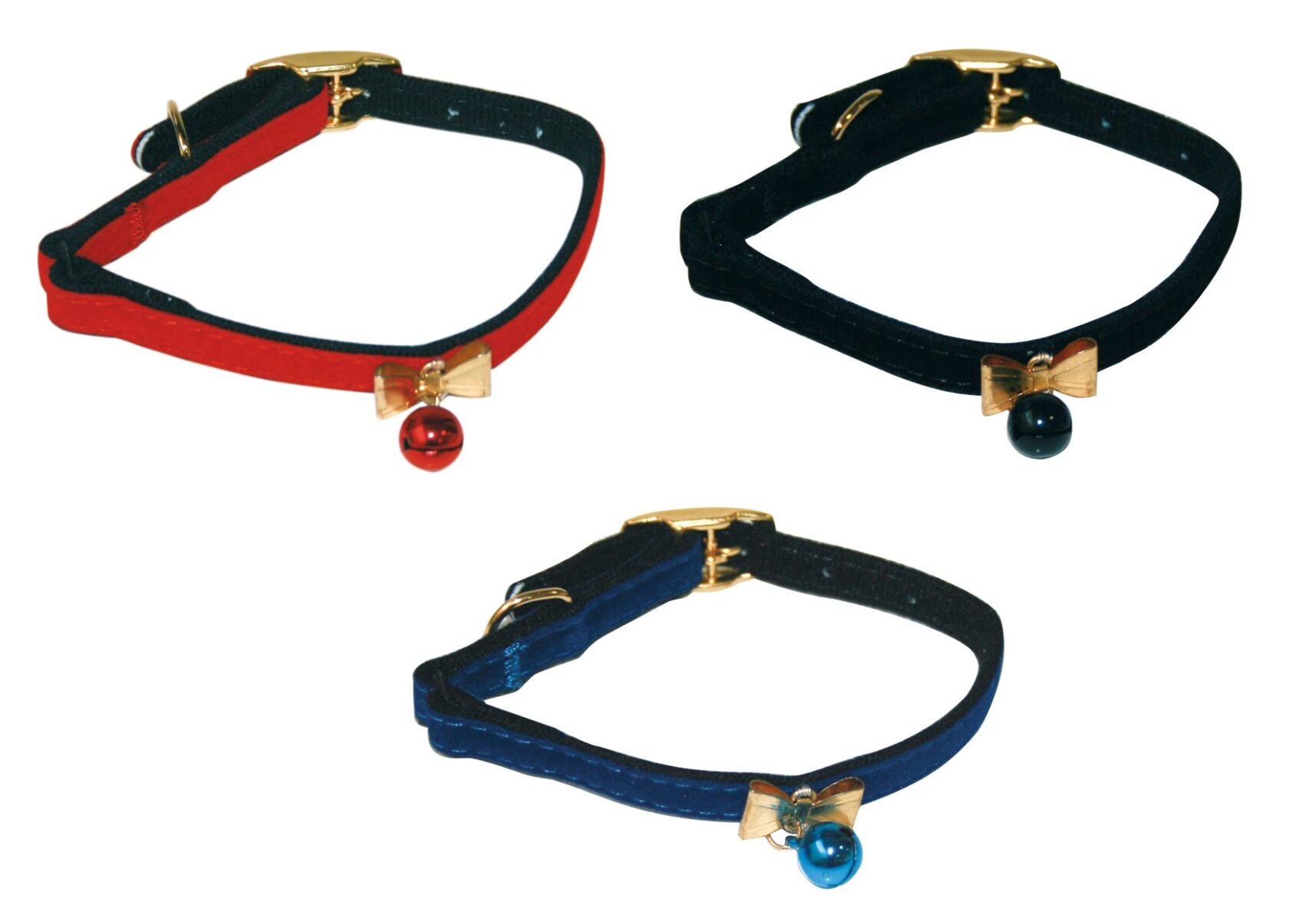 CROCI CAT COLLAR VELVET PAPILLON, ошейник для кошек