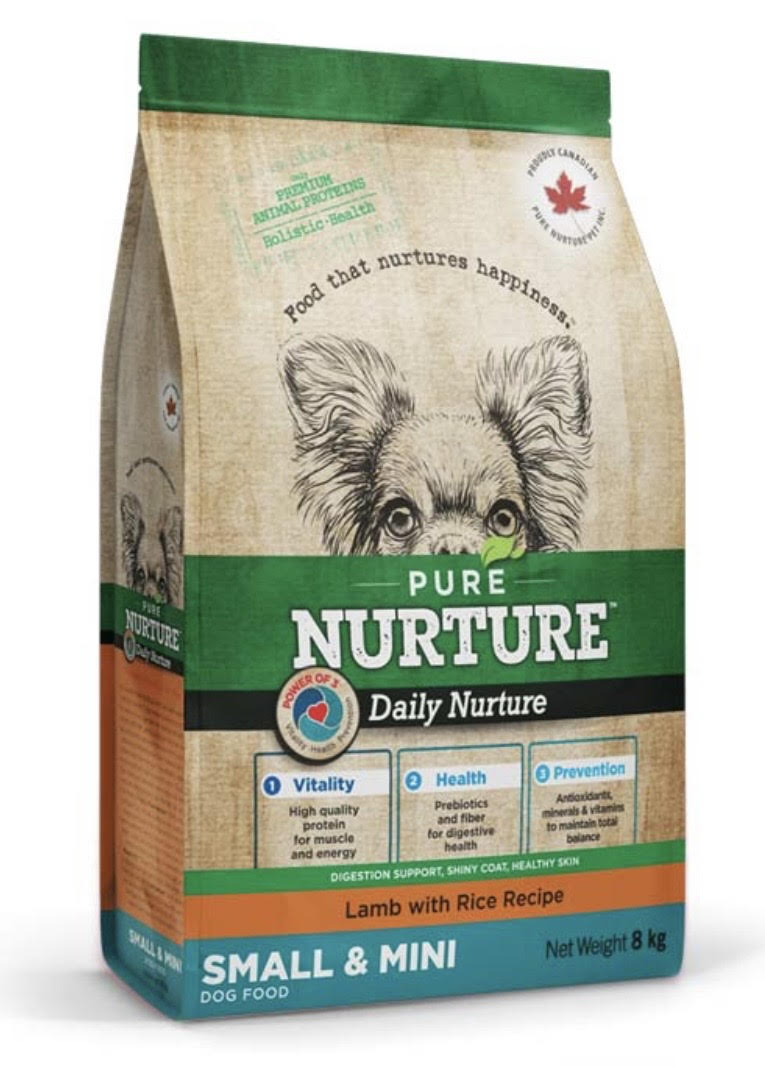PURE NURTURE™ Daily Nurture Power of 3™ Complete dry dog food for adults, small and mini breeds, lamb with rice, сухой корм с ягненком и рисом для собак мелких пород 1 Pet-House Moldova PURE NURTURE™ Daily Nurture Power of 3™ Complete dry dog food for adults, small and mini breeds, lamb with rice, сухой корм с ягненком и рисом для собак мелких пород
