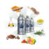 SALMOIL Recipe N3 Linseaoil-Vegan, льняное масло для кошек и собак при аллергии 2 Pet-House Moldova SALMOIL RICETTA 3 COMPOSIZIONE BOTTIGLIE Pet-House Moldova
