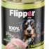 FLIPPER PATE FOR DOG  WITH CHICKEN 800 g, влажный корм с курицей, для собак