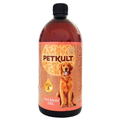 Petkult Salmon Oil 1000ml, лососёвое масло 1 Pet-House Moldova Petkult Salmon Oil 1000ml, лососёвое масло