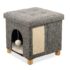 DUVO PLUS Cat scratcher house Gina grey, домик для кошек