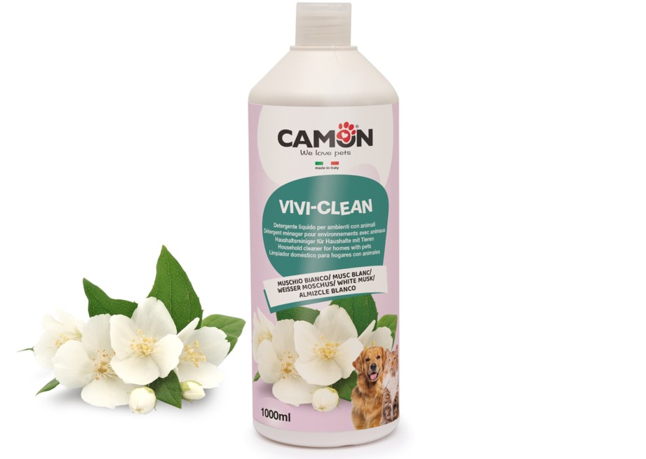 CAMON Househ.cleaner Muschio 1000ml, средство для уборки, аромат Белый мускус 1 PetHouse Moldova CAMON Househ.cleaner Muschio 1000ml, средство для уборки, аромат Белый мускус