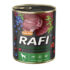 RAFI DOG PATE, влажный корм для собак с говяжьим сердцем, кабаном, черникой и клюквой 400g
